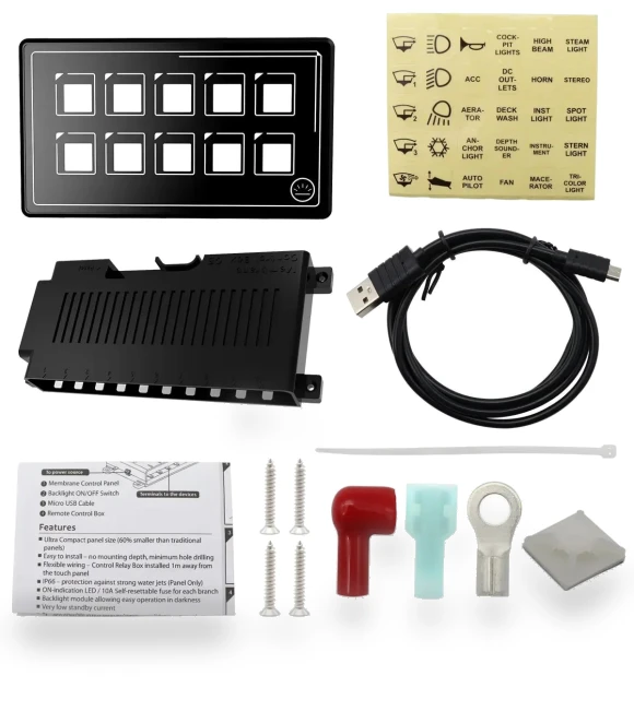 Universal Touch Switch Panel — Switches, Timeless Home