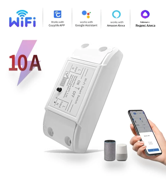 WiFi Smart Switch — Smart Home Hubs & Controllers, Modern Home Furnishing