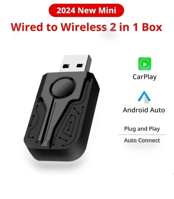 Wireless Adapter for CarPlay and Android Auto — Phone Accessories, Timeless Home