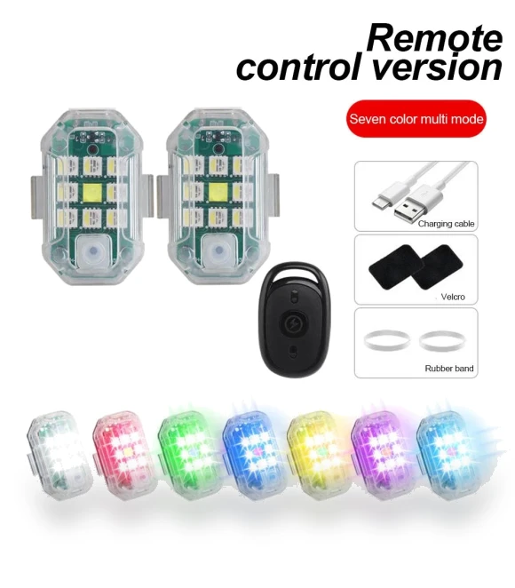 Wireless Remote Control LED Strobe Light — Vehicle Safety Signals, Rustic Elegance House