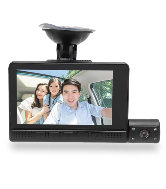3-channel dash cam with rotating mechanism — Dashboard Cameras, OutsideWorld