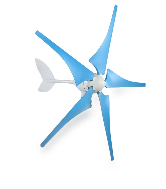 5-Blade Wind Turbine Kit with Power Controller — Solar Charging Solutions, Koogeelife