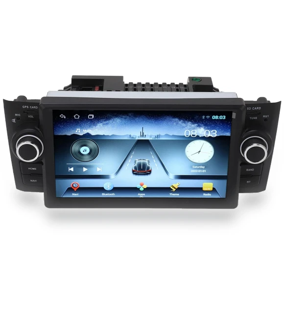 7-inch Car Stereo with GPS Navigation and Touchscreen — Stereo Receivers, Fishine