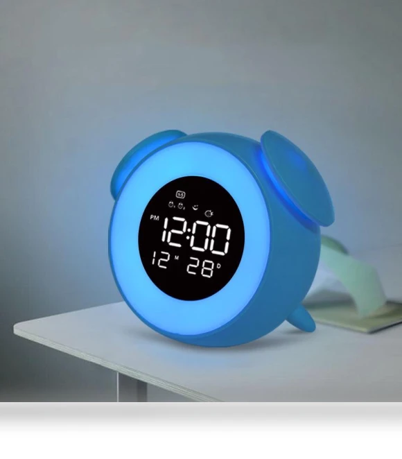 Digital Smart Alarm Clock with Night Light — Alarm, DC-HOME Textile