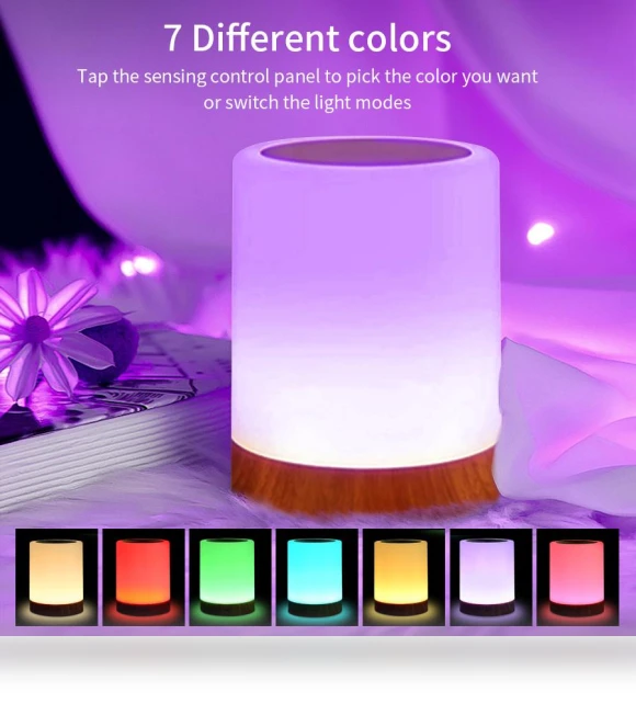 LED Desk Lamp with Touch Control — Desk & Table Lighting, Modern Home Furnishing