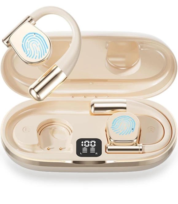 Real-time AI Translator Earbuds — Language Translators, Junmaocun