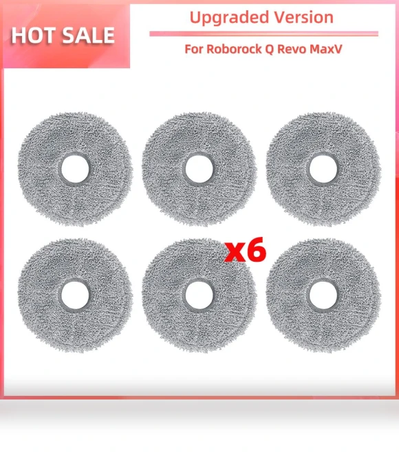 Roborock Q Revo MaxV Vacuum Robot Accessories Kit — Smart Cleaning Robots, Modern Home Furnishing