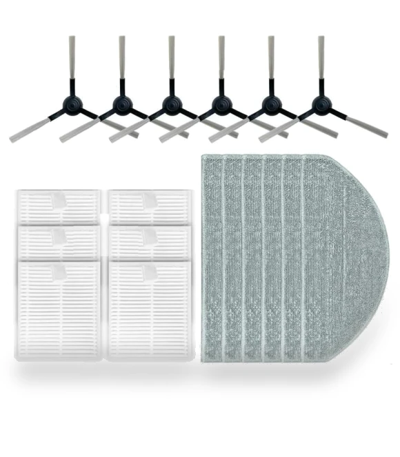 Side Brush Hepa Filter Wipes for Robotic Vacuum — Parts & Accessories, Modern Home Furnishing