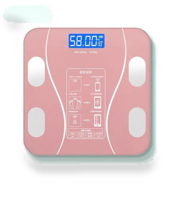 Smart Bathroom Scale — Weight Management Tools, DC-HOME Textile