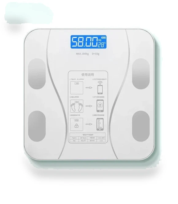 Smart Body Fat Scale — Weight Management Tools, DC-HOME Textile