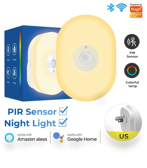 Smart Motion Sensor Wi-Fi Night Light — Standing Lights, Modern Home Furnishing