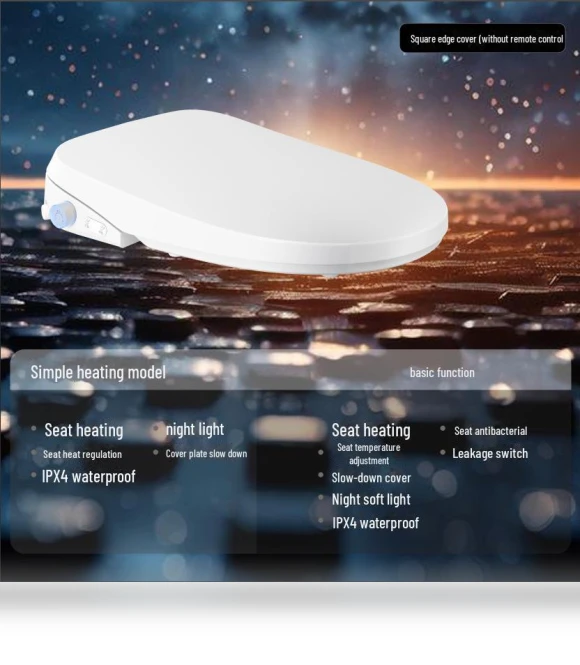 Smart Toilet Seat with Heating — Bathroom Essentials, WoW Home