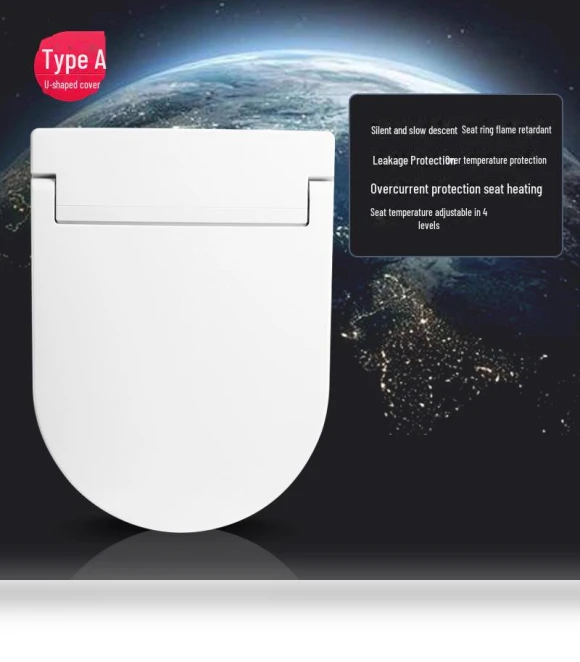 Universal Smart Toilet Seat Cover with Heating — Seat, WoW Home