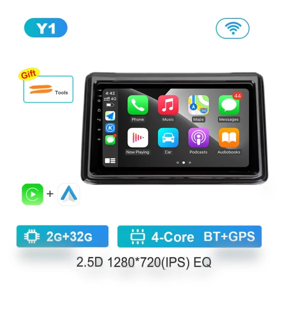 10.1" GPS Navi WiFi Android System 4G Touchscreen Car Multimedia Player — Navigation & GPS Accessories, AutoSphere