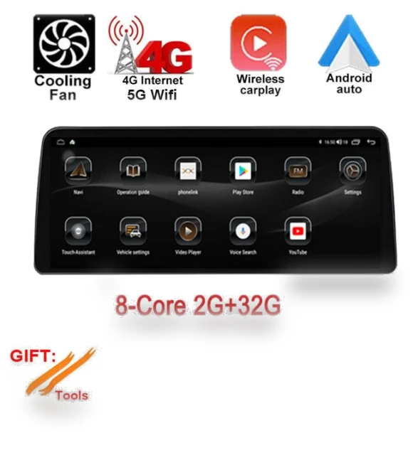 12.3-inch Android 14 CarPlay Stereo System — Stereo Receivers, AutoSphere