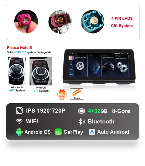 12.3-inch HD Touchscreen Android Car Multimedia Player — Stereo Receivers, AutoSphere