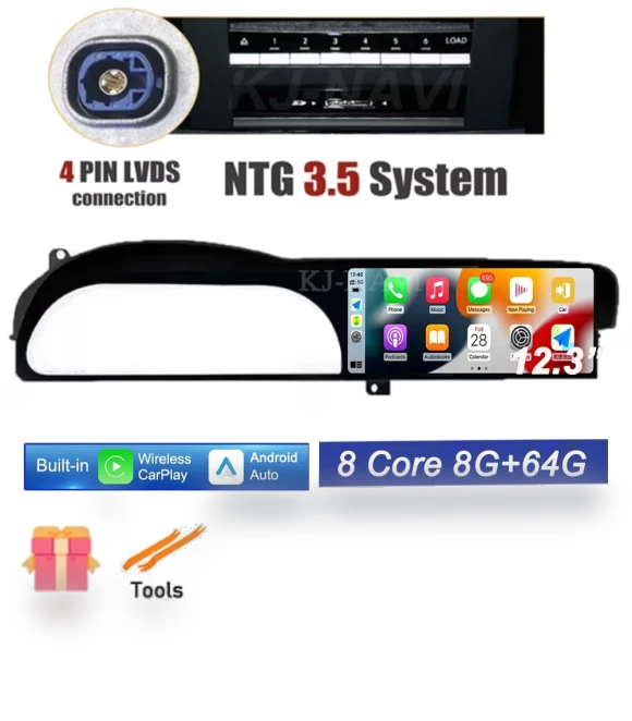 12.3-inch Touch Screen Android 14 — Stereo Receivers, AutoSphere