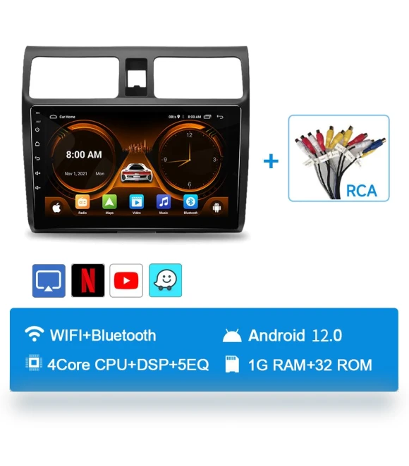 AI Voice 2 din Android Auto Radio — Stereo Receivers, AutoSphere