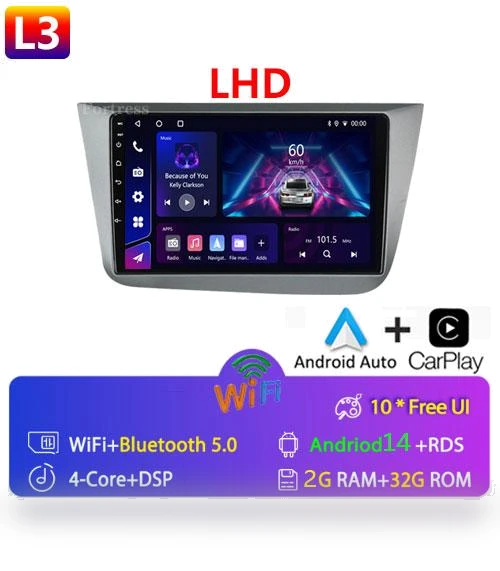 AI Voice 4G WIFI CarPlay Android Auto GPS Car Multimedia Video Player — Navigation & GPS Accessories, AutoSphere