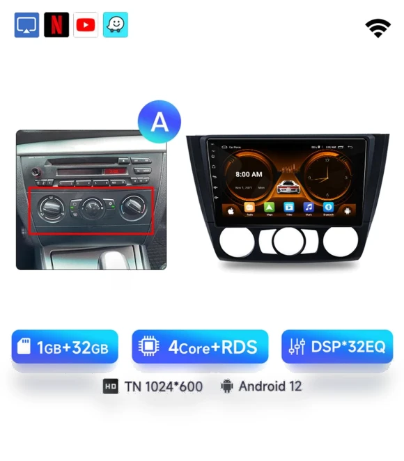AI Voice Wireless CarPlay Android Auto Radio — Navigation & GPS Accessories, AutoSphere