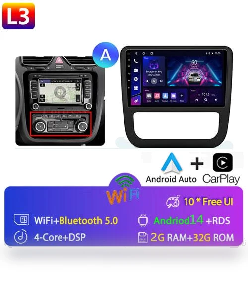 AI Voice Wireless CarPlay Android Auto Radio — Stereo Receivers, AutoSphere