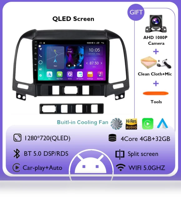 Android 14 Car Radio Multimedia Video Player — Stereo Receivers, AutoSphere