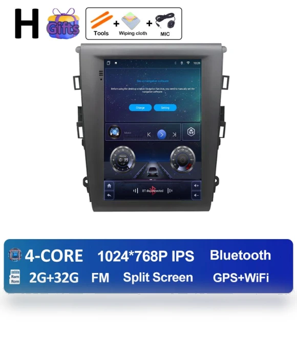 Android 14 Car Stereo for Ford Mondeo Fusion MK5 — Stereo Receivers, AutoSphere