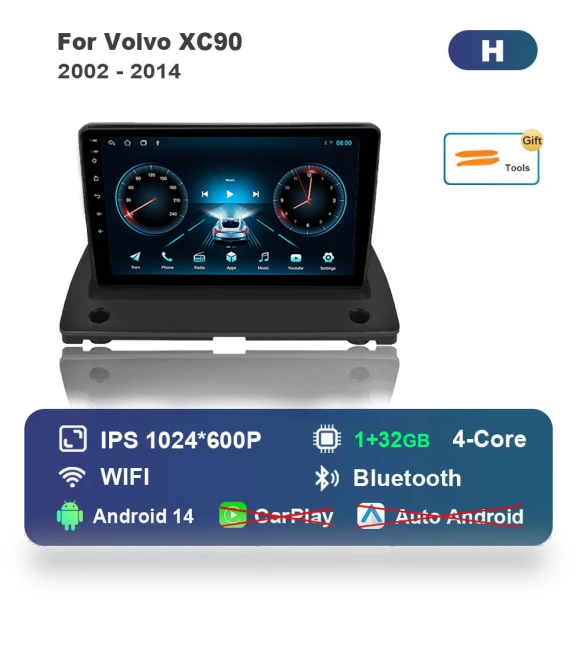 Bluetooth WiFi GPS Navigation Android 14 System — Navigation & GPS Accessories, AutoSphere