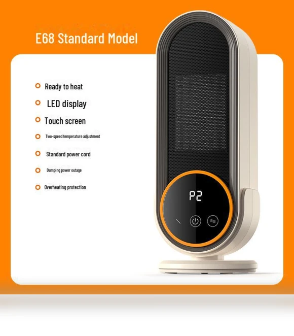 Ceramic Desktop Heater — Portable Heating Solutions, StrideBox