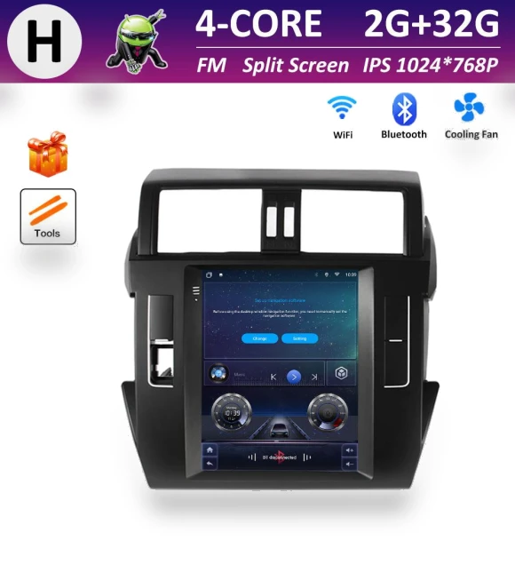Cooling Fan Android Auto for Toyota Prado — Cooling Fan, AutoSphere