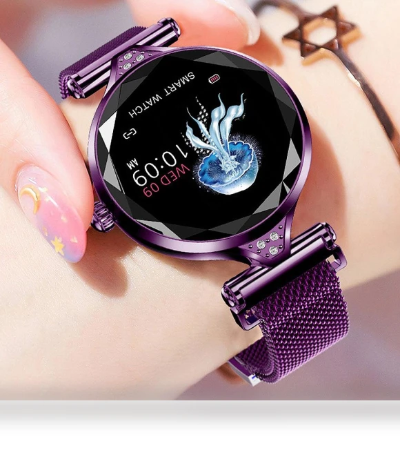 Fashion Women's Color Screen Smart Sports Fitness Bracelet — Wearable Accessories, OutsideWorld