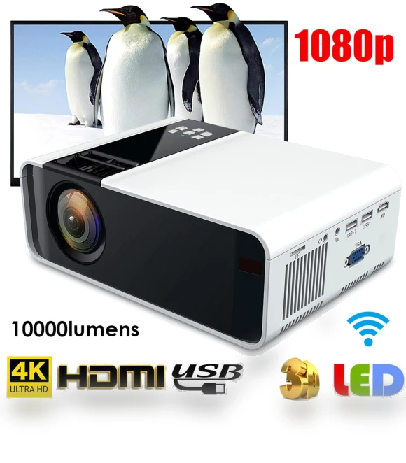 LED Smart Projector — Home Theater Projectors, OutsideWorld