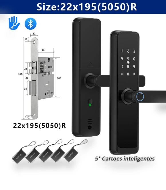 Smart Digital Electronic Door Lock — Smart Home Security, DC-HOME-4