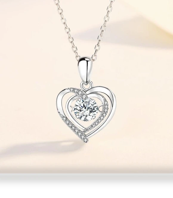 Smart Heart Necklace — Smart Jewelry, Original jewelry design