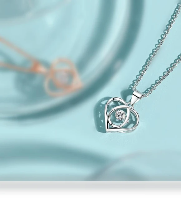 Smart Heart Pendant Necklace — Smart Jewelry, Original jewelry design