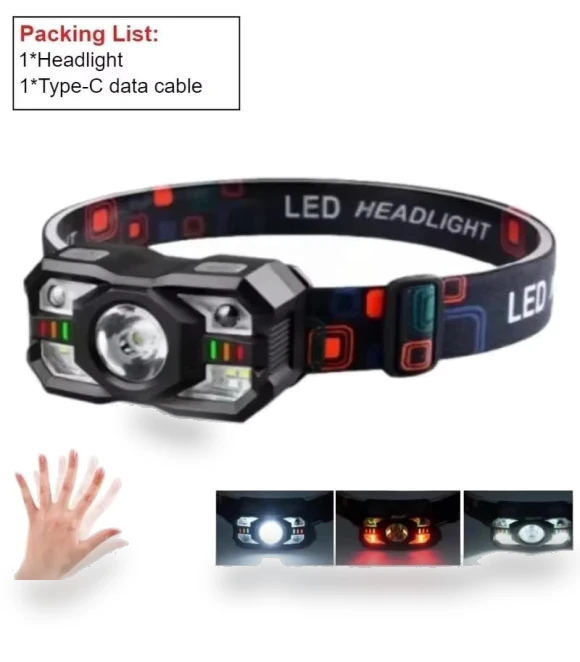 Smart IR Motion Sensor Headlamp — Flashlights, LIUXING Fire Outdoor Lighting Factory
