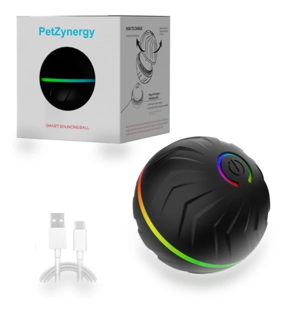 Smart Self-Bouncing Interactive Dog Ball — Balls, Pawstrip