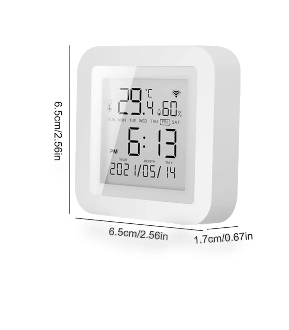 Temperature and Humidity WiFi Sensor — Home Climate Control, Actually lighting
