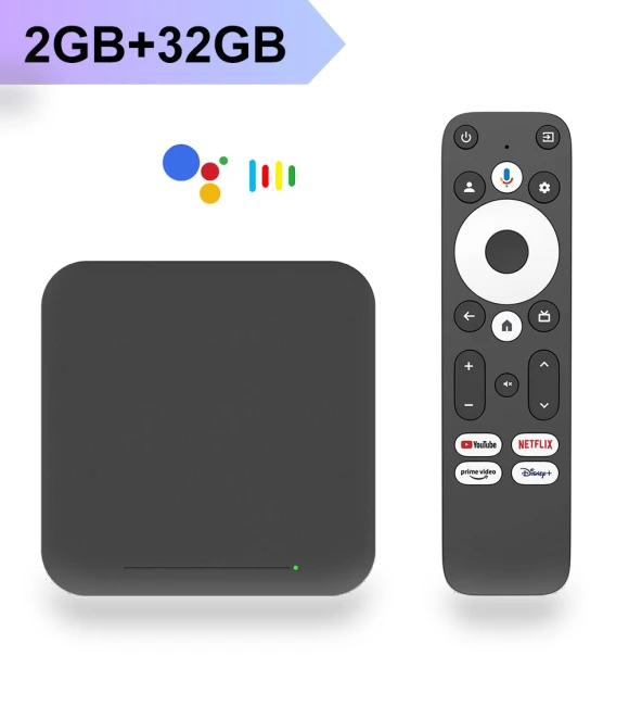 UHD Google TV Box — Streaming Devices, Blackin