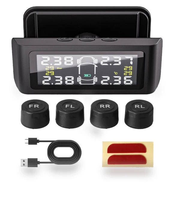 Universal Car Security Alarm with LCD Display — Accessories, LEEPEE Automotive Parts