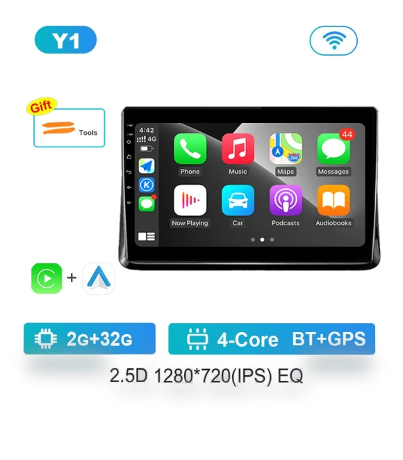 Wireless Carplay Android OS Multimedia Player — Navigation & GPS Accessories, AutoSphere