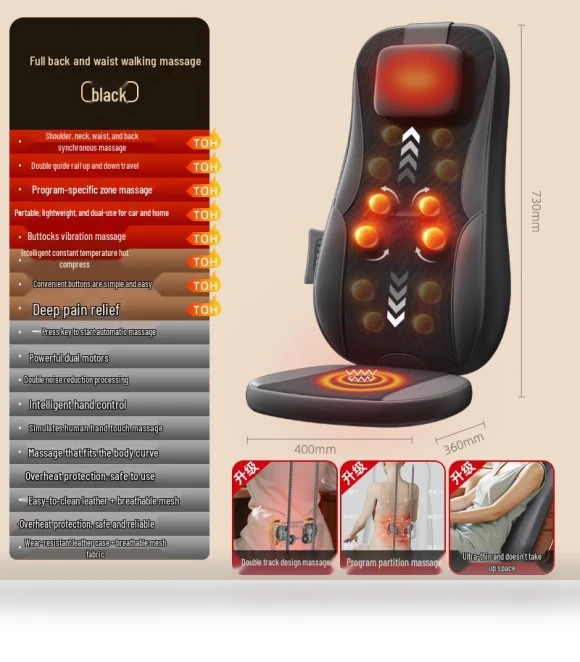 Dual Purpose Massager for Lower Back and Neck — Back Relief Solutions, Smarter than future