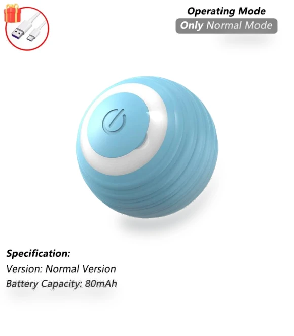 Interactive Cat Toy Ball — Cat Playthings, KITCHEN-MALL