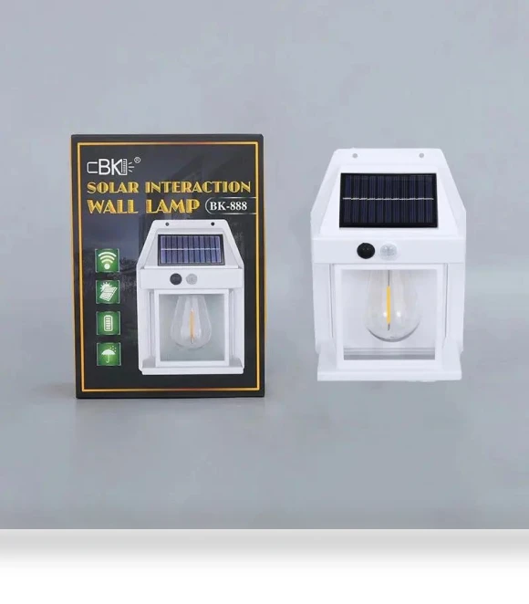 Motion Sensor Solar Tungsten Night Lamp — Garden Illumination, AutoSphere