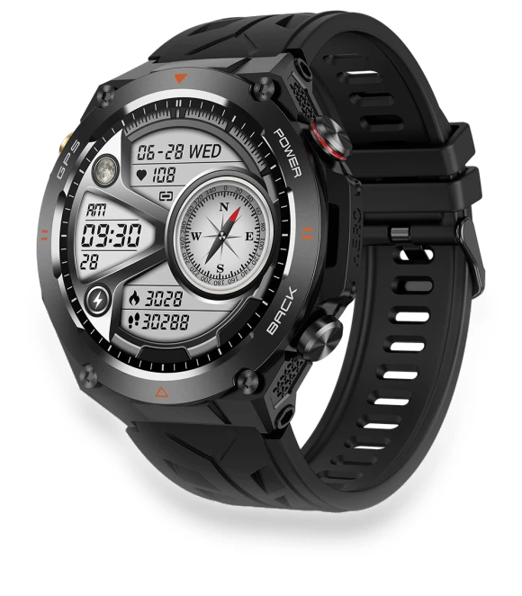 Smartwatch with Health Monitoring and Bluetooth Calling — Smartwatches, Senbono