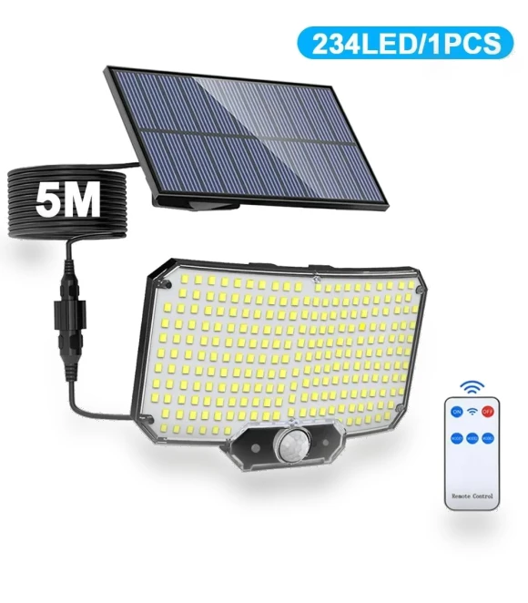 Solar Lights Outdoor 234LED 3 Modes Motion Sensor Flood Lights — Outdoor Security & Flood Lighting, AutoSphere