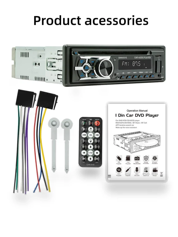 Universal Car DVD/CD/VCD Player — Car Installation Essentials, AutoSphere