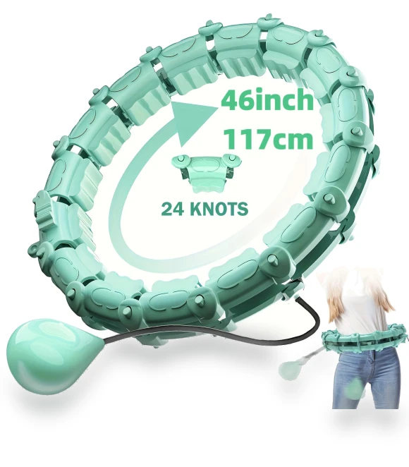 Adjustable Smart Fitness Hula Hoop with Removable Hollow Ball — Kids Fitness, YC Direct