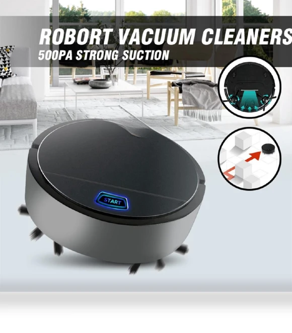 Automatic Smart Robot Vacuum — Smart Cleaning Robots, The Romantics