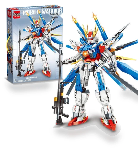 Compatible Mecha Building Toy - Robot Model — Construction Kits, Super Go